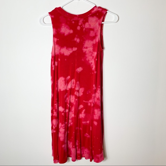 BCX Sleeveless Red Rare Acid Wash Women Dress Sz S 1/1 - Picture 5 of 9